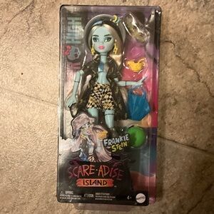 Mattel Frankie Stein Doll with Blue Skin and Black Outfit